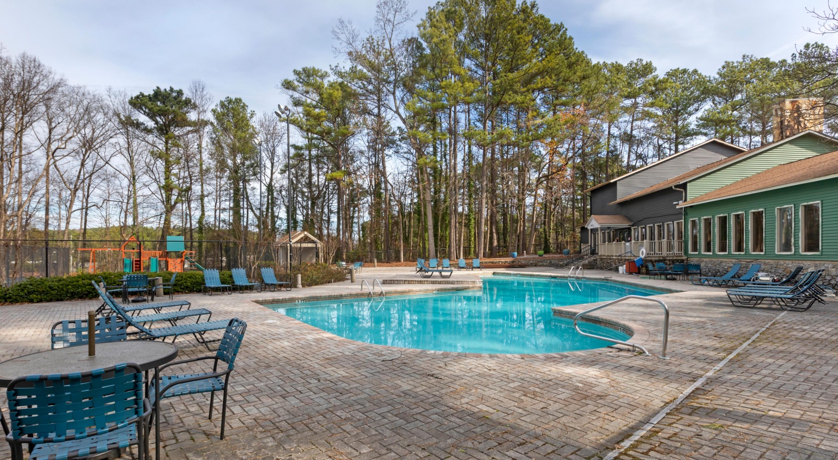 the pool at The The Breck